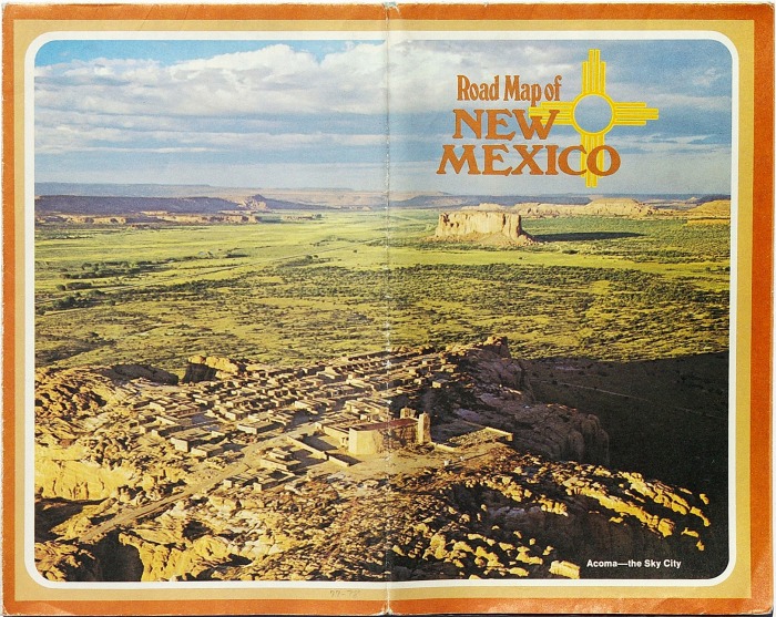 Early New Mexico State Highway Department Road Maps